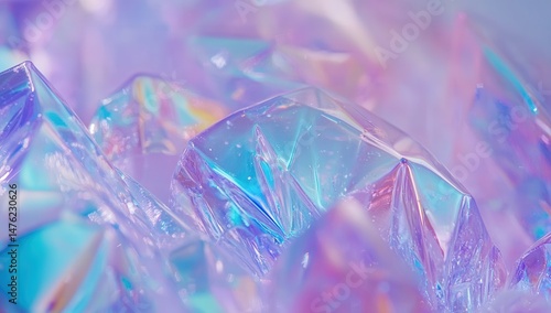 Wallpaper Mural Crystalline iridescent beauty Torontodigital.ca