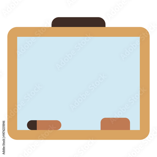 Chalkboard with Erasers