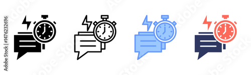 Responsive icon sheet multiple style collection