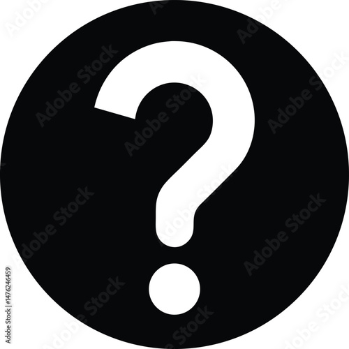 question mark icon vector illustration