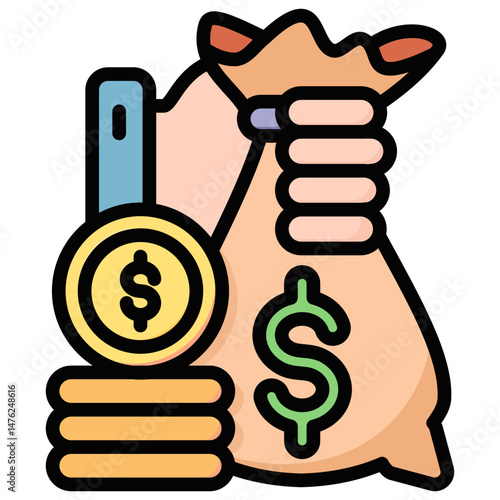 Money Bag Icon