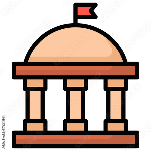 Government Building Icon