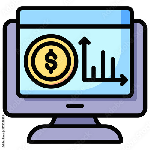 Financial Dashboard Icon