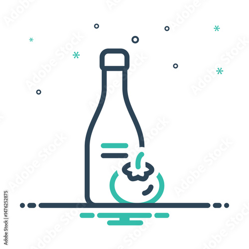 Mix icon for ketchup