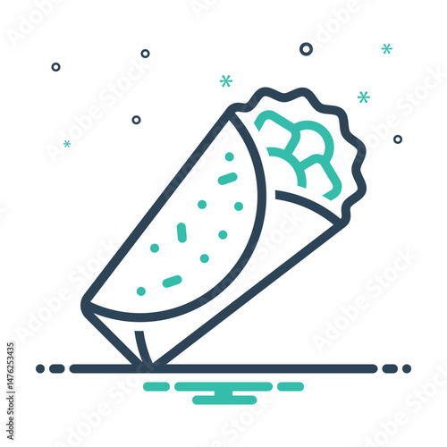 Mix icon for roll
