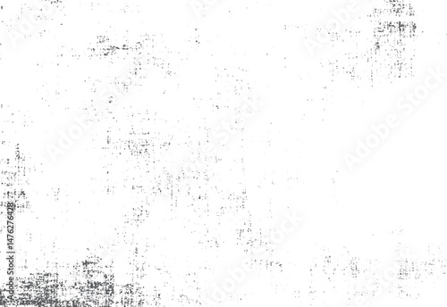 Dirty or dust film grain speck grit grunge overlay on white background grain noise  vector illustration pattern background.