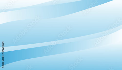 Abstract Gradient of Blue Waves