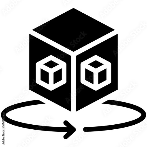 3D Object Icon