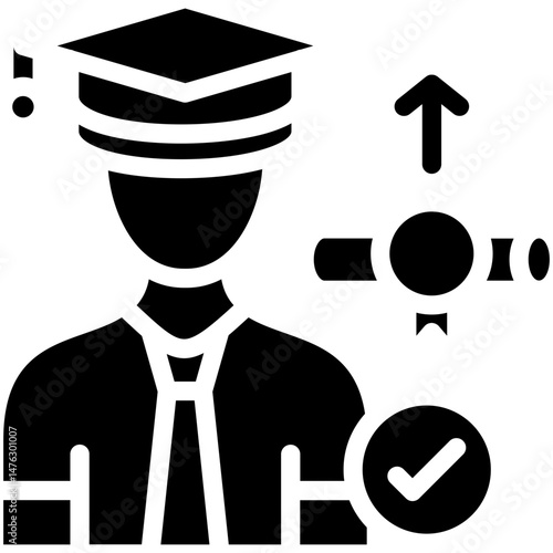 Postgraduate Student Icon