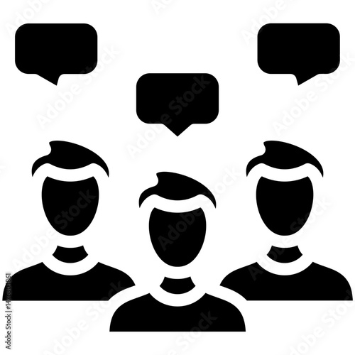 Public Opinion Icon