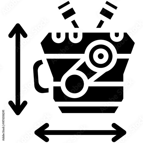 Engine Size Icon