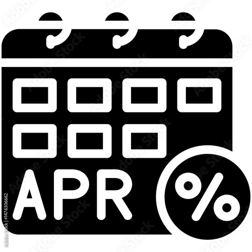 Annual Percentage Rate Icon