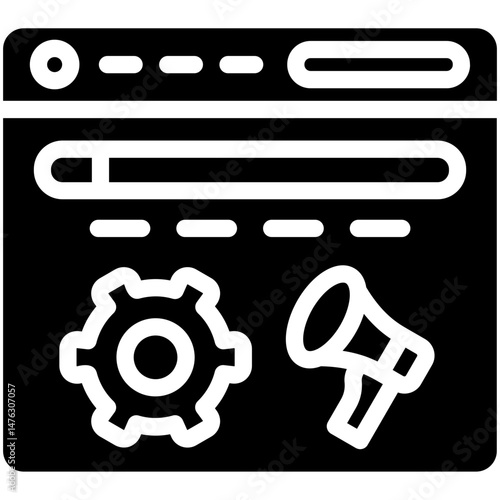 Search Engine Marketing Icon