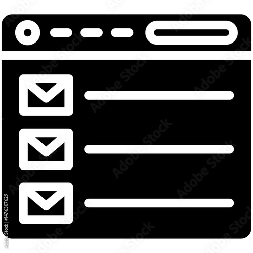 Email List Icon