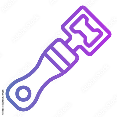 bottle opener Gradient icon