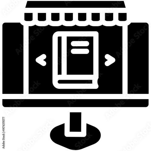 Ebook Bookstore Icon