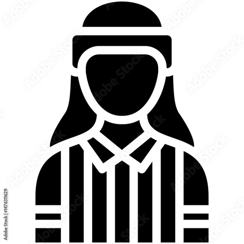 Referee Female Icon