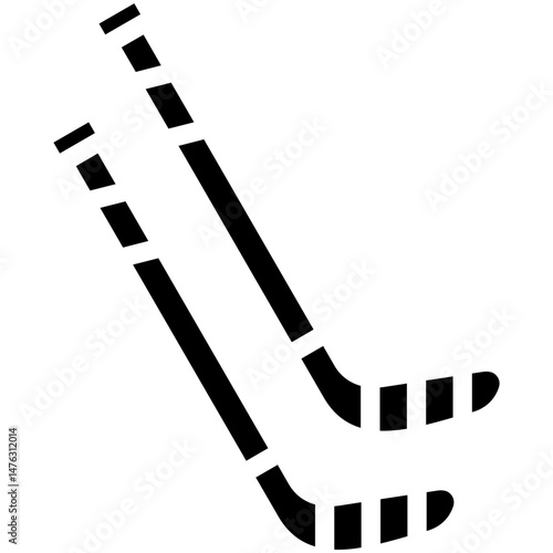 Hockey Stick Icon
