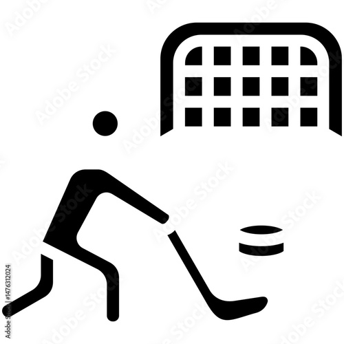 Hockey Practice Icon
