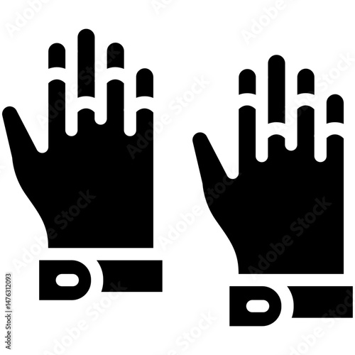 Hockey Mitts Icon