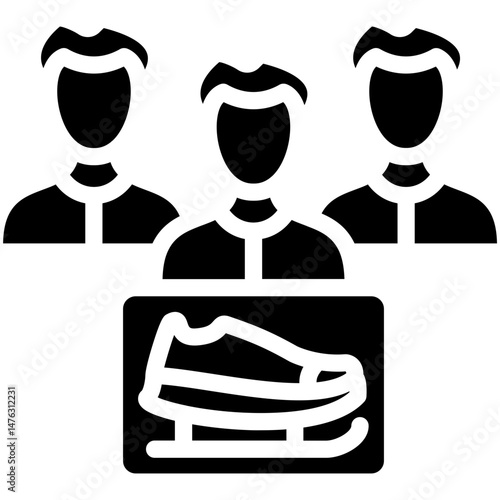 Group Skating Lessons Icon