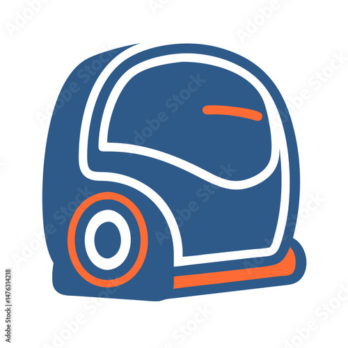Robot vacuum cleaner icon