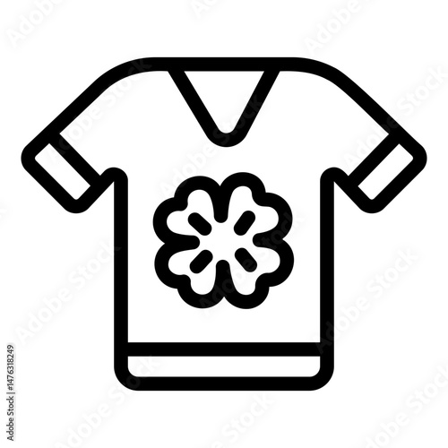 shirt Line Icon