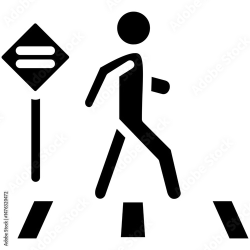 Crosswalk Icon