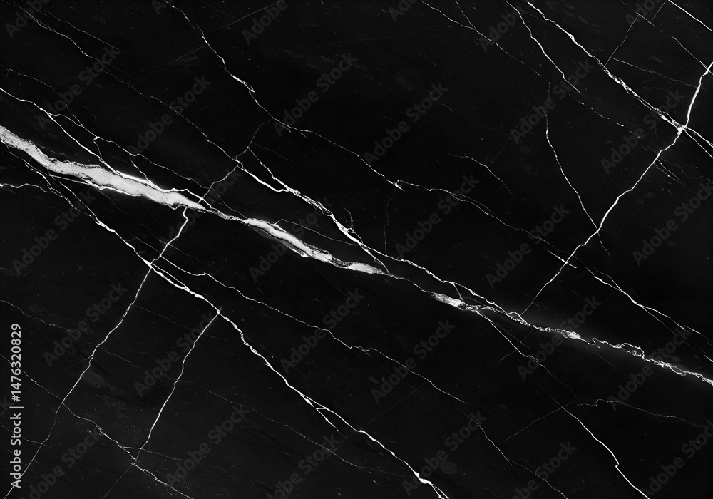 Black Marble Pattern with White Lines for Elegant Decor Black Marble Pattern with White Lines for Elegant Decor