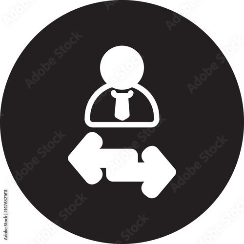 transfer glyph icon