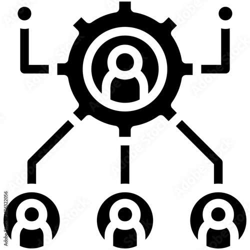 Resource Allocation Icon