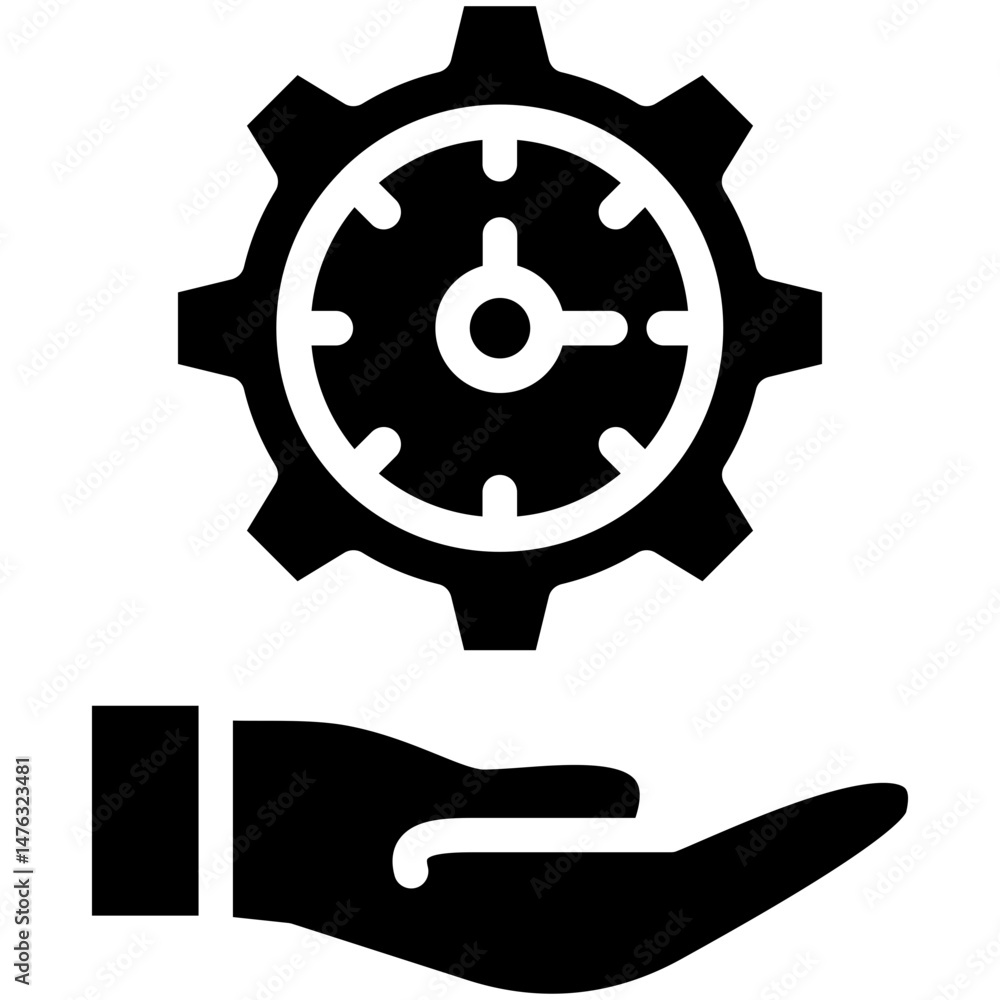 Obraz premium Time Management Icon