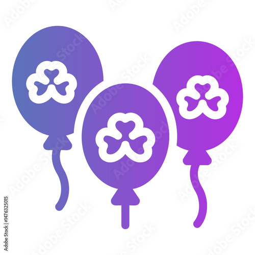 ballon Gradient icon