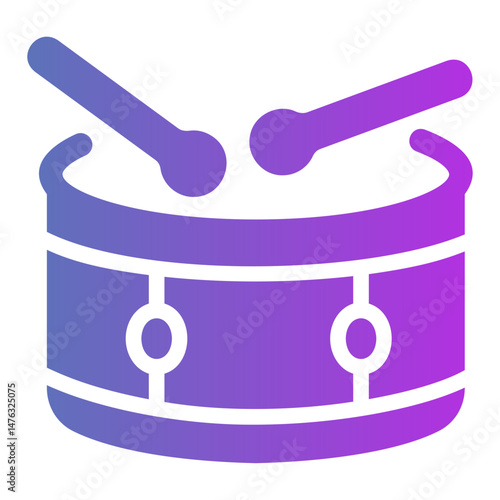 drum Gradient icon