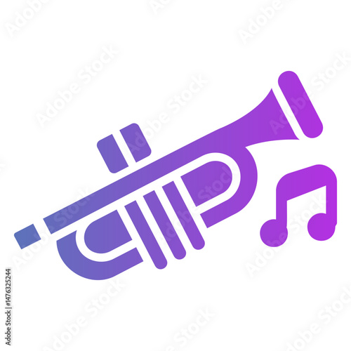 trumpet Gradient icon