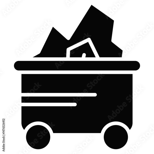 Mining Cart Icon