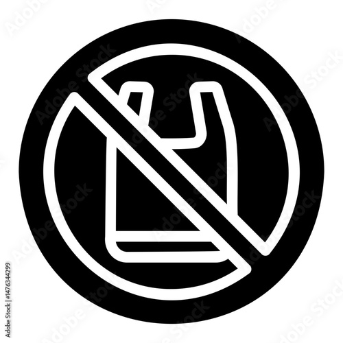 no plastic Solid icon