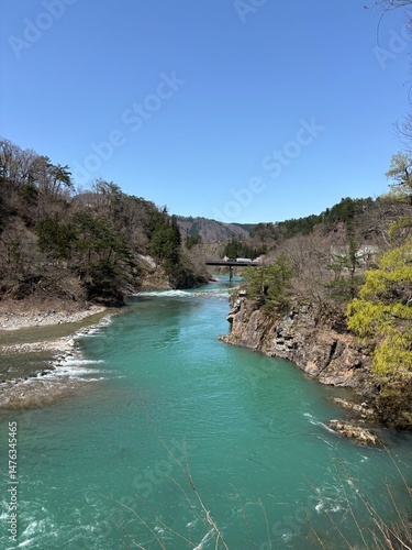 Miyagawa River, Takayama, Japan
