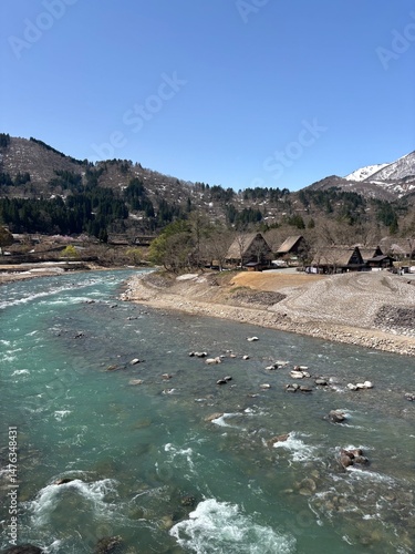 Miyagawa River, Takayama, Japan