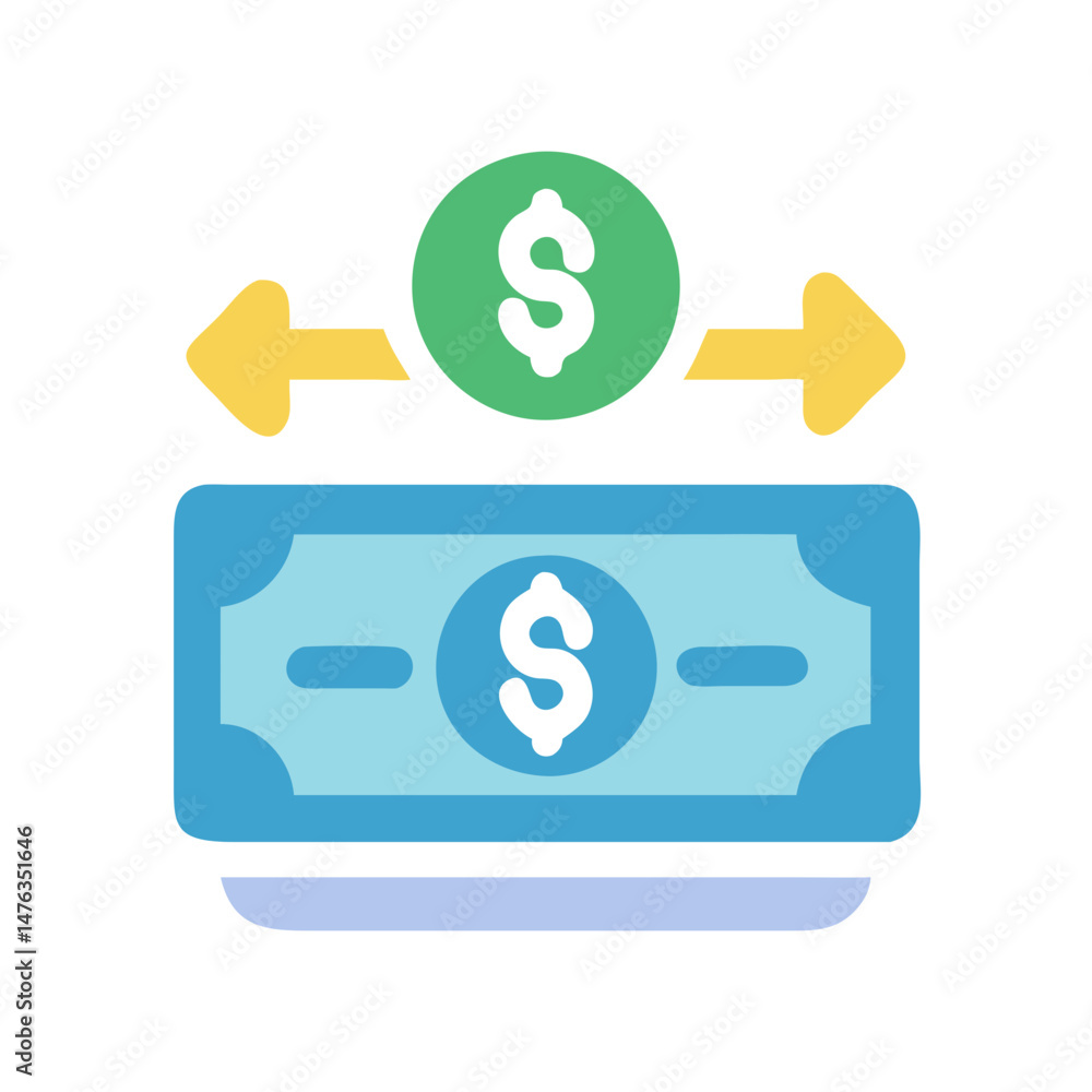 Creative Direct Deposit Vector for Finance Creative Direct Deposit Vector for Finance