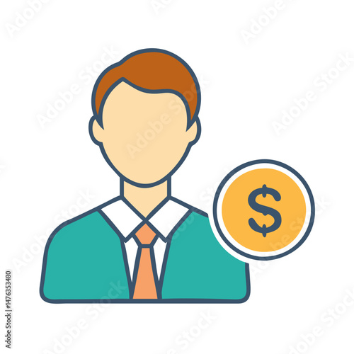  Creative Financial Broker Vector for Finance