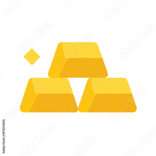  Icon of Gold Bar for Financial Investment