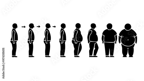 Male Character Body Figure Change Form Underweight