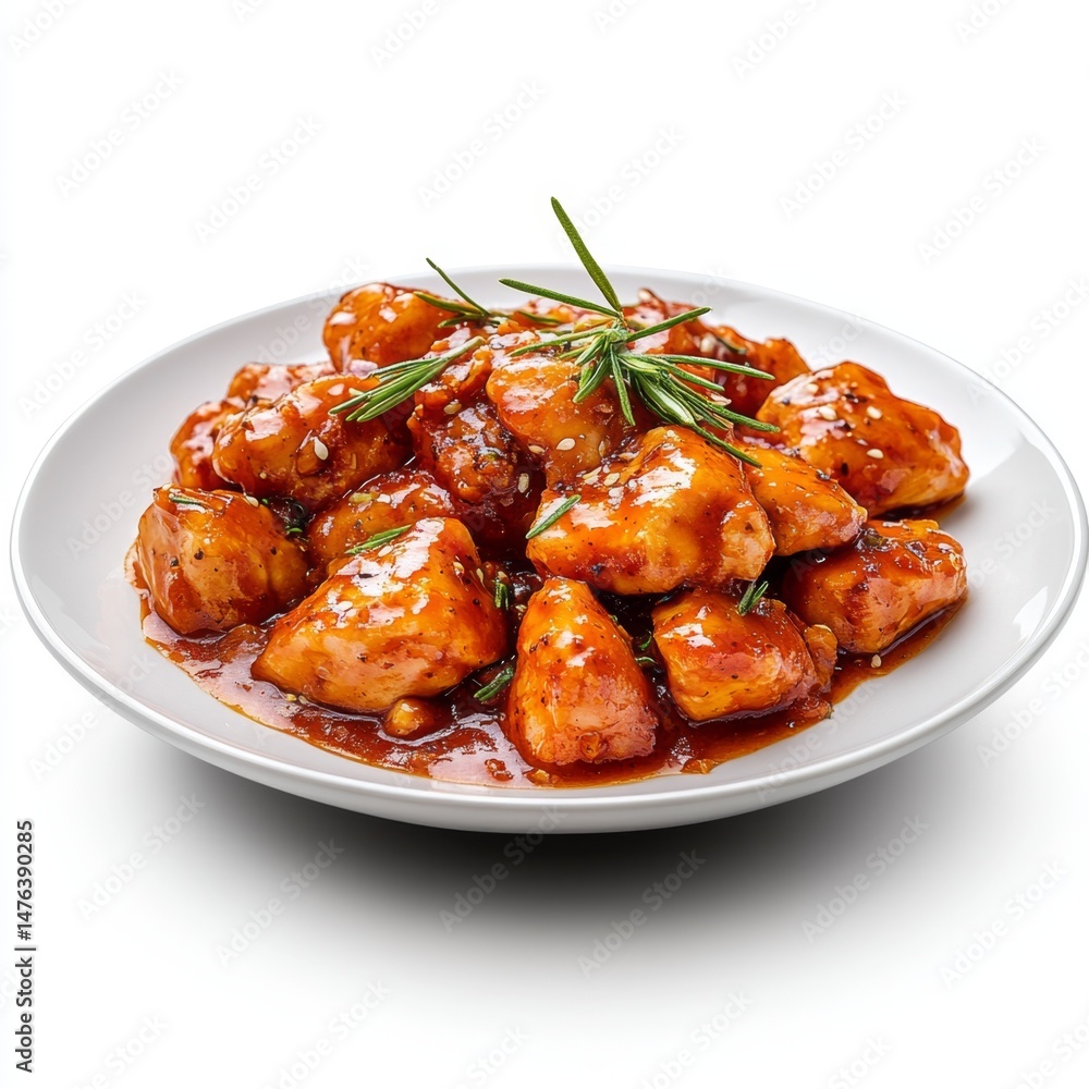 Spicy Honey Garlic Chicken Spicy Honey Garlic Chicken