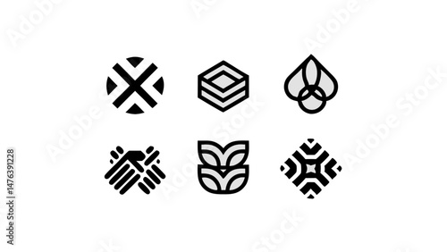 Health Checkup Icon Set Depicting Medical Care and Services