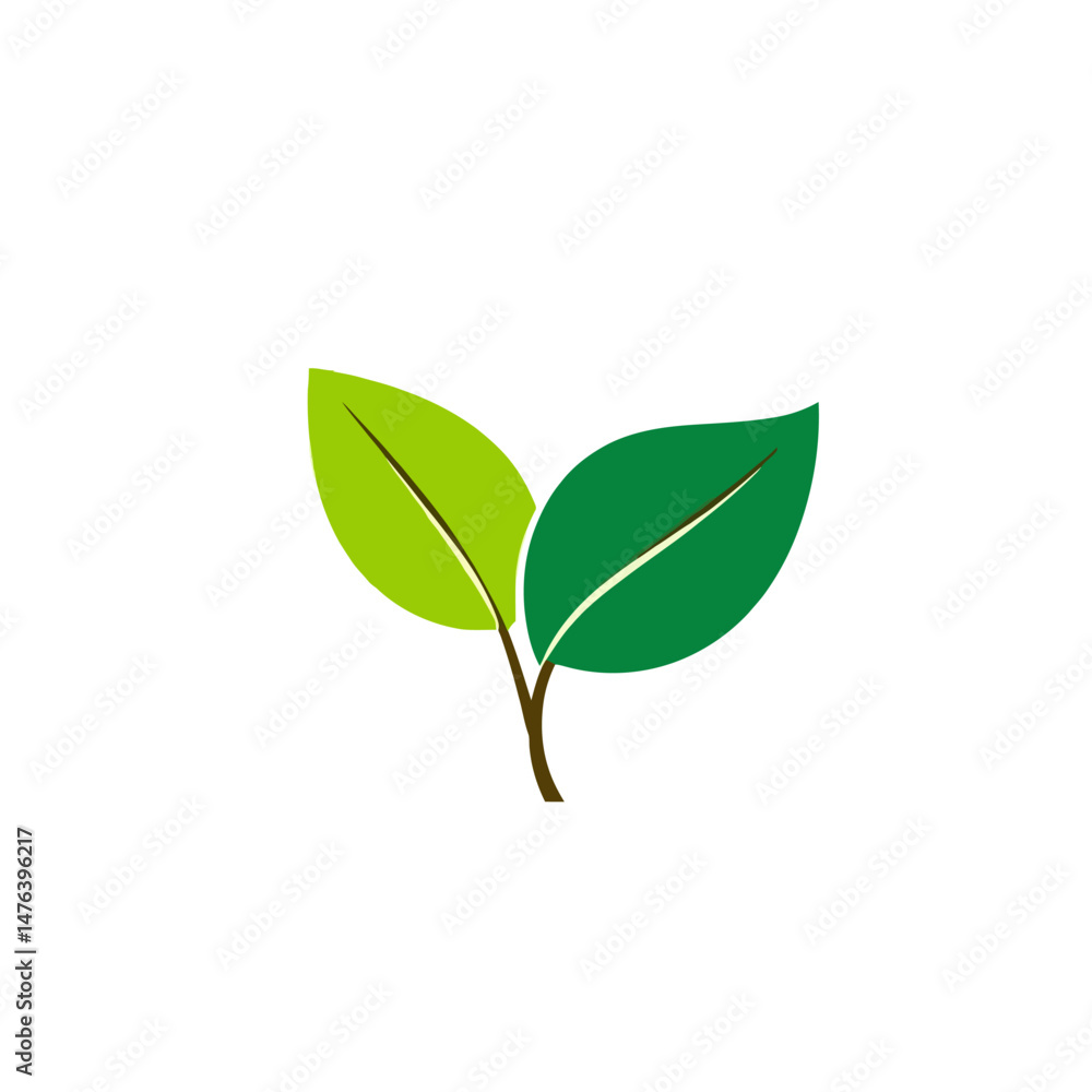 Simple Green Leaves Nature Ecology Logo Design Element Spring Fresh Growth Organic Plant Vector Illustration Minimalist Icon Graphic Design Template Bright Green Leaf Image bio life clean color modern Simple Green Leaves Nature Ecology Logo Design Element Spring Fresh Growth Organic Plant Vector Illustration Minimalist Icon Graphic Design Template Bright Green Leaf Image bio life clean color modern