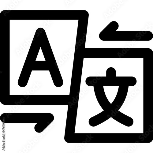 Language Translation Icon