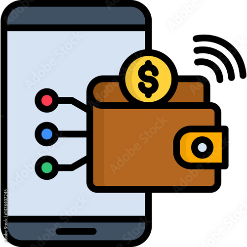Digital Wallet Icon