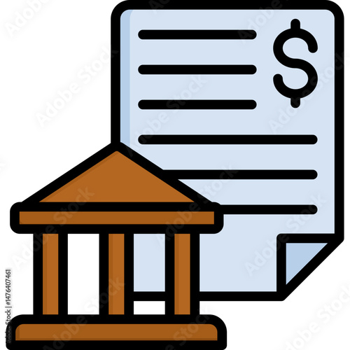 Bank Statement Icon