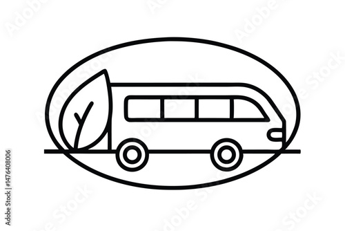 Retro red London bus, vintage automobile, isolated road vehicle illustration for city tour transport